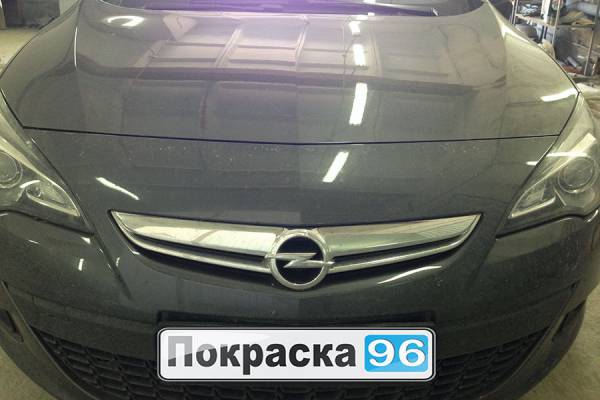 Opel Astra 2012 ремонт и покраска правого порога 20130606